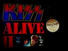 KISS ROCK 2 LP's ALIVE II on CASABLANCA/ROCK STEADY GATEFOLD INNER SLEEVES 1977