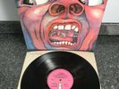 LP KING CRIMSON IN THE COURT OF THE CRIMSON KING PINK LABEL UK 1ST PRESS SUPER