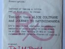 Alice Coltrane, Pharoah Sanders: Journey, Promo + Press info Impulse Original 7