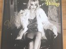 ST VINCENT - DADDY'S HOME 12” TRANSPARENT  VINYL SIGNED PRINT AUTOGRAPHED