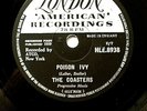 VERY RARE - THE COASTERS - POISON IVY - 78RPM RECORD