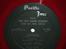 Chet Baker Quartet – Jazz At Ann Arbor - Pacific Jazz  - 1st press  US  red  LP