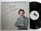JUNIOR GONZALEZ Sabor Y Sentimiento LP Salsa 1987 MINT- vinyl #9095