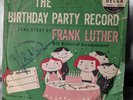 DECCA RECORDS CHILDREN SERIES, THE BIRTHDAY PARTY RECORD. 1950 MID-CENTURY
