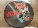 IRON MAIDEN -  MAIDEN ENGLAND - RARE 13 TRACK PICTURE DISC RE ISSUE LP MINT NEW