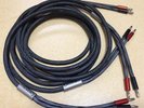 Zu audio Mission speaker cables 3.7m pair made in USA banana plug