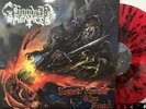 Hooded Menace ‎– Never Cross The Dead LP 2010 Doomentia ‎– DOOM031 NM Splattered