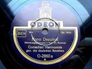 1288/ COMEDIAN HARMONISTS auf ODEON-Anno Dazumal Potpourri-78rpm Schellack