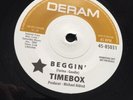 Timebox Beggin’ /The Quik Bert’s Apple Crumble Deram DM 121 7” Repress