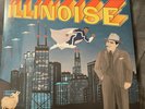 sufjan stevens illinois marvel edition colored blue/white vinyl w/ star 7