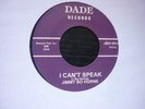 northern soul jimmie bo horne i cant speak dade  reissue uk 45