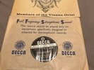 Brahms - Clarinet Quintet 1961 UK LP STEREO DECCA SXL 2297 WBG ED 1
