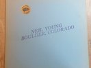 Neil Young LP Boulder Colorado RED VINYL USA TMOQ 1st Press NICE COPY