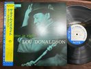 UNUSED  LOU DONALDSON THE TIME IS RIGHT BLUE NOTE BNJ 71031 OBI STEREO JAPAN LP