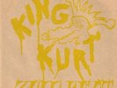 Punk 45 - KING KURT Zulu beat / Rockin Kurt Thin sliced TSR 2 Blue vinyl 1982