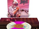 DEATH - LEPROSY LP BUTTERFLY EFFECT WITH SPLATTER. AUTOPSY, CANNIBAL CORPSE NEW