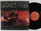 STEPHANE GRAPPELLI/MCCOY TYNER One On One MILESTONE LP VG+/VG++ **