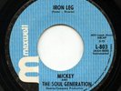 HEAR - Rare Funk 45 - Mickey & The Soul Generation - Iron Leg - Maxwell # L-803