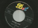 ROCKABILLY -  KEITH COURVALE - TRAPPED LOVE  / STEELWORKER BLUES - HEAR-1958 DOT