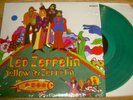 LED ZEPPELIN Yellow Zeppelin live 1969 scarce green color vinyl LP jimmy page