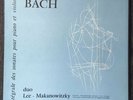 DUO LEE MAKANOWITZKY JS BACH SONATES 1959 LUMEN LD 3-437/8 Rare Box Set (NM/VG)