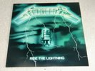 METALLICA. RIDE THE LIGHTNING. BENNETT SB 18026 (BLUE VINYL FRENCH ISSUED LP).