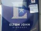 ELTON JOHN DIAMONDS BLUE VINYL 12