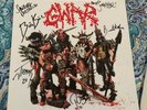 Gwar Scumdogs Of The Universe SIGNED  Gray Marbled Colored Vinyl LP Sold Out