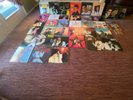 HUGE ELVIS PRESLEY: 34 LP RECORDS/ 7 CD'S/1 FRAMED 45/