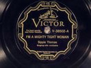 78 RPM -- Sippie Thomas (with Johnny Dodds), Victor 38502, E+ Jazz - Blues