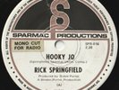 RICK SPRINGFIELD 45: HOOKY JO/WHY? AUSSIE SPARMAC 016 EX+/NM MONO RADIO CUT 1972
