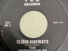 The UNTOUCHABLES Slidin Sideways/Blackeyed Peas-VERY RARE GARAGE SURF 45