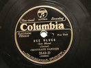 JAZZ CHOCOLATE DANDIES Dee Blues / Bugle Call Rag COLUMBIA 2543 E-