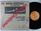 NINA SIMONE Emergency Ward  - In Concert RCA LP NM **