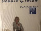 DEBBIE GIBSON OUT OF THE BLUE LP WITH HAND SIGNED PICTURE OF DEBBIE GIBSON EXC