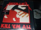 METALLICA : KILL EM ALL HALFSPEED MASTERED AUDIOPHILE LP 2008 WB USA