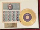 John Lennon Imagine framed print & 24KT Gold Plated Record Limited Ed.