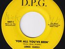 LENIS GUESS For All You've Been RARE northern soul 45 STORMING dancer  r&b HEAR