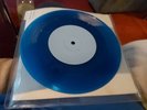 The Damned Thanks For The Night  Blue Vinyl White Lable Test...