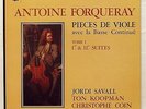 AS 19 SAVALL KOOPMAN COIN - FORQUERAY pieces de viole ASTREE LP NM