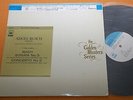 Adolf Busch Bach Solo Violin Sonata No.3 Violin Concerto Japanese CBS/Sony NM