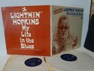 EX-/VG/VG- Lightnin' Hopkins My Life in The Blues 2LP Bluesville Interview/music