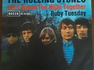 ROLLING STONES GERMAN 45 SLEEVE/VINYL Near Mint 1967 