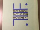 New New Order - Movement : Fact. 50 1981 Vinyl