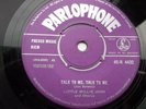 LITTLE WILLIE JOHN TALK TO ME,TALK TO ME UK PARLOPHONE, VINYL IS IN EX CONDITION