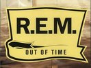 REM vinyl LP album record Out Of Time - VG UK WX404 WARNER 1991