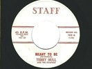 DOO WOP 45  Terry Hull & the Starfires  Staff  103