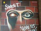 The Sweet Japan Japanese LP Give us a wink Top Zustand