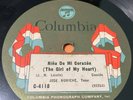 JOSE MORICHE MI NIÑA  DE MI CORAZON  TANGO 78 COLUMBIA  4118  USA