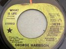 GEORGE HARRISON-What Is Life/Apple Scruffs-Black Star LA First Pressing MINT 45